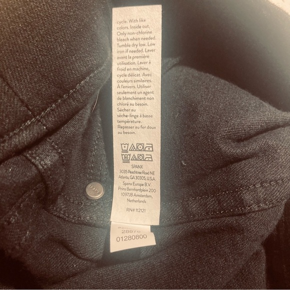 SPANX Sz S Pull On Comfort Waist Ankle Length Pockets The Perfect Pant Jeans - Picture 8 of 9